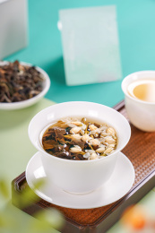 茉莉白茶花茶