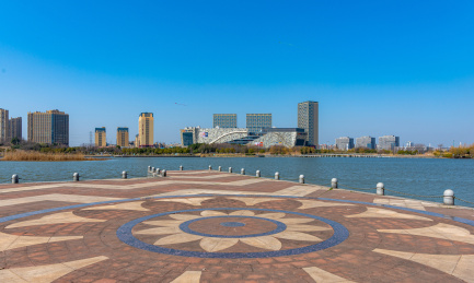 南京阅江楼风光带建筑环境