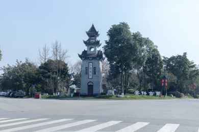 中国四川省成都市大邑县安仁古镇