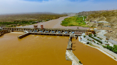 宁夏青铜峡黄河大峡谷水利枢纽