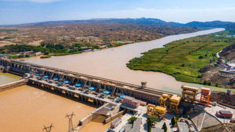 宁夏青铜峡黄河大峡谷水利枢纽
