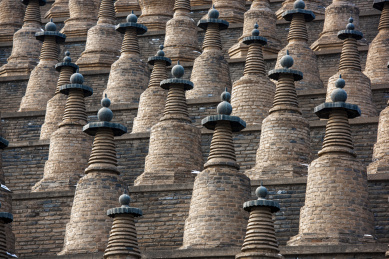 宁夏青铜峡一百零八塔