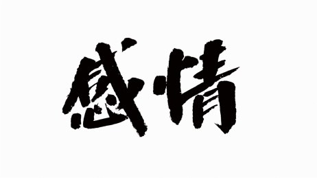 中国书法字体感情