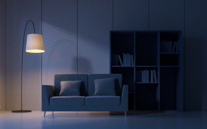 柔软的沙发3D渲染