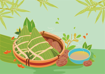 粽子是端午节的传统美食