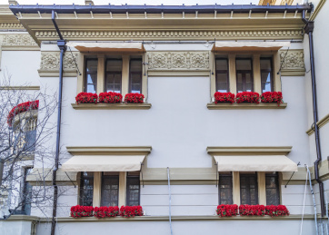 天津意式风情区建筑风光