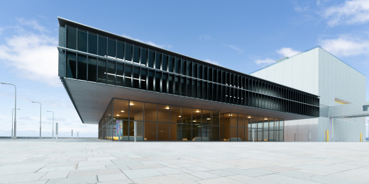 商业建筑物与无人步行街