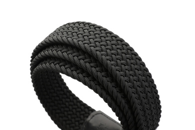 编织皮带材质局部特写