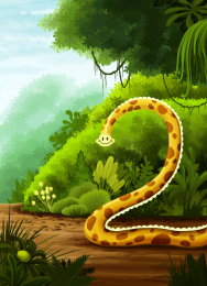 由数字二创作的创意插画