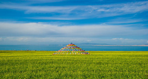 中国青海湖风光