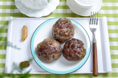 糕点美食小吃黏豆包