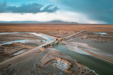 三江源黄河源头约古宗列曲天下黄河第一桥