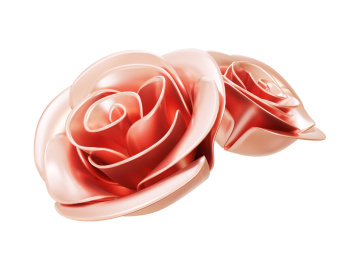 3D玫瑰花节日装饰玫瑰