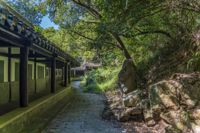 浙江绍兴柯岩风景区罗汉院