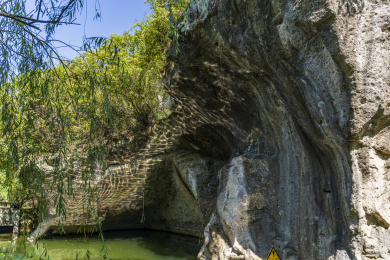 中国浙江绍兴柯岩风景区文昌阁