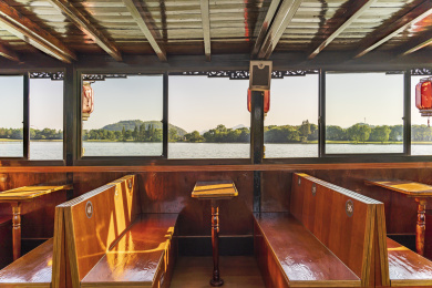 中国浙江绍兴柯岩风景区鉴湖景区