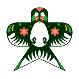 平面矢量的燕子风筝