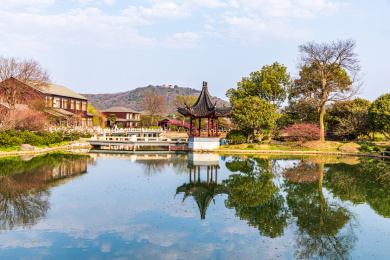 中国江苏苏州太湖西山岛消夏湾农庄