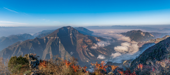 重庆长江三峡巫峡风光
