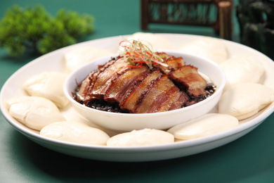 绍兴梅菜扣肉夹饼