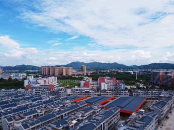 普宁市粤东商贸广场航拍