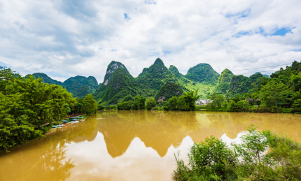 广西河池市巴马县盘阳河景区