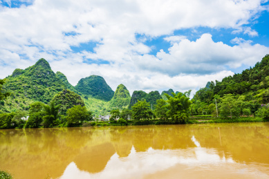 广西河池市巴马县盘阳河景区