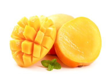 白底上摆放着越南进口澳芒