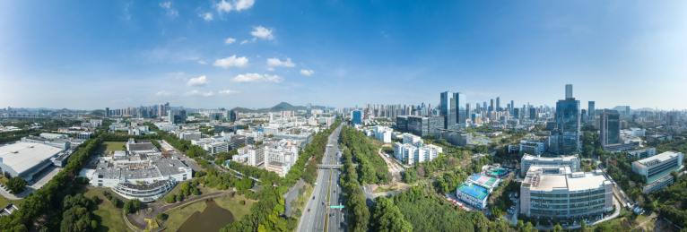 深圳南山区科技园航拍