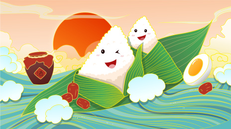 端午节传统食物之粽子