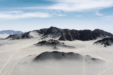 青海冷湖黑山戈壁