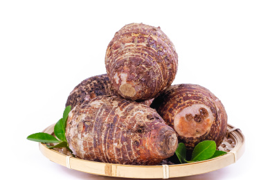 竹篮里的大芋头