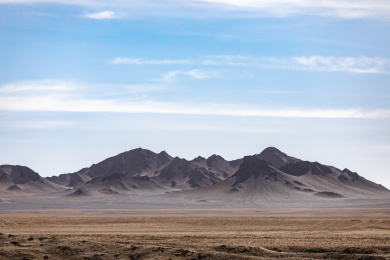 中国青海冷湖黑山戈壁