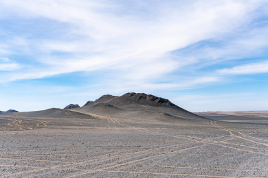 中国青海冷湖黑山戈壁