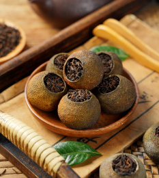 小青柑青桔普洱茶