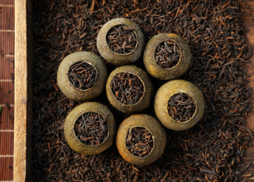 小青柑青桔普洱茶