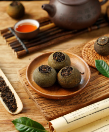 小青柑青桔普洱茶