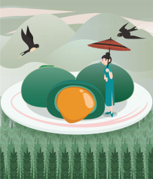 清明节传统食物之青团