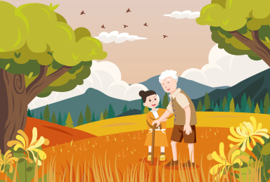 爱老敬老重阳节