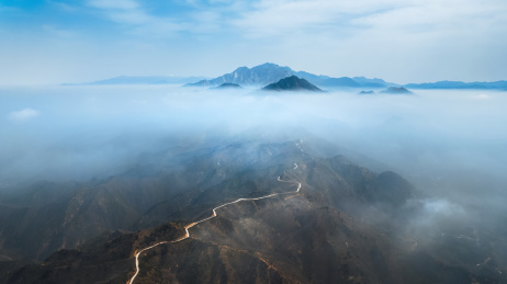 中国陕西西安秦岭终南山蓝关古道