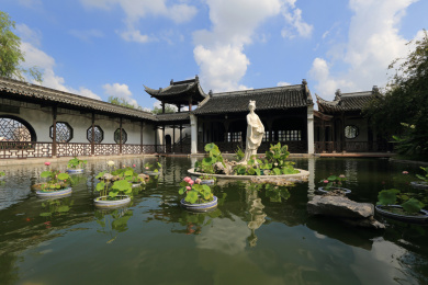 莫愁湖公园风景