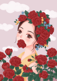 森系插画 