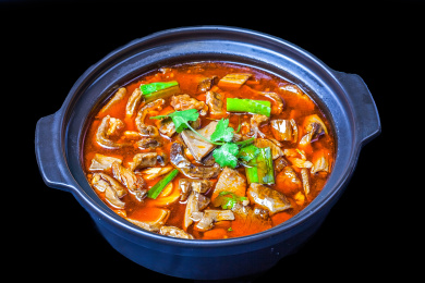 砂锅牛杂火锅