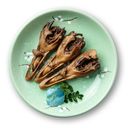 美食美极鸭下巴