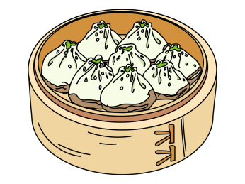 蒸笼生煎包