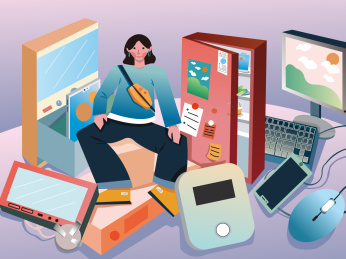 购物节买了很多东西