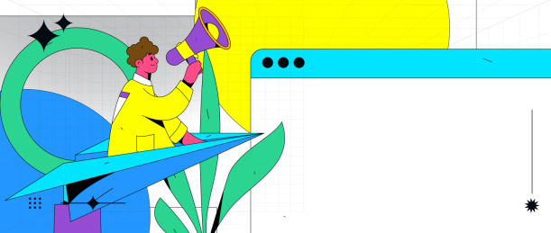 求职面试的人员扁平矢量概念运营插画