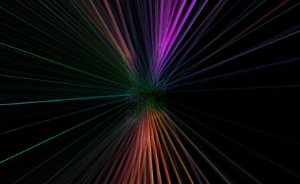 网络科技线条连接日元人民币符号