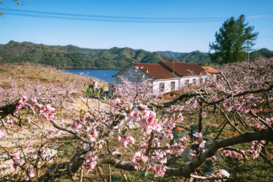 中国辽宁丹东宽甸满族自治县自然风光
