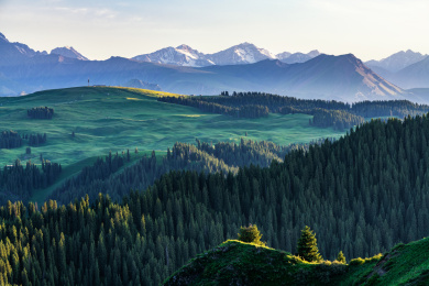 中国新疆昌都奇台江布拉克风景区